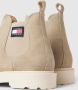 Tommy Hilfiger Khaki Suede Chelsea Laarzen - Thumbnail 4
