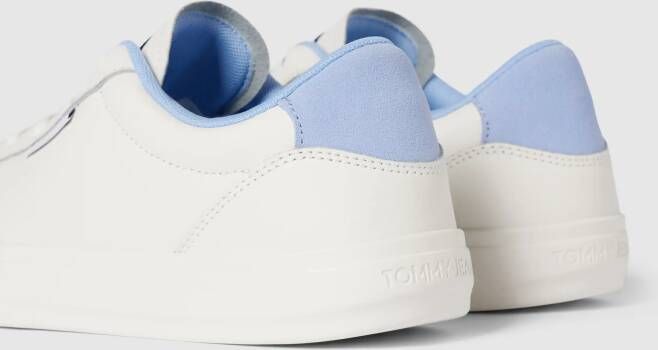 Tommy Jeans Leren sneakers met labeldetail