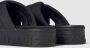 Tommy Hilfiger Urban Flatform Sandalen met Opvallende Lettering Black Dames - Thumbnail 13