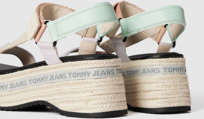 Tommy Jeans Sandalen met labelopschrift