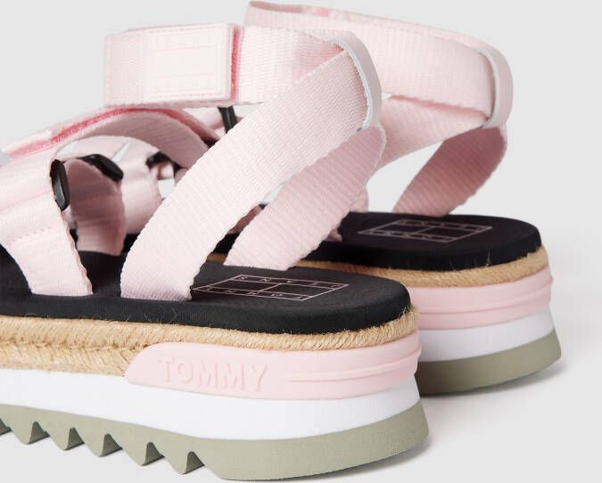 Tommy Jeans Sandalen met labelpatch