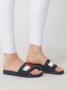Tommy Hilfiger Tommy Jeans Flag Pool Slide Open Teen blauw - Thumbnail 13