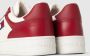Tommy Hilfiger Rode Sportieve Veterschoenen met Contrastdetails en Logoprint Red Heren - Thumbnail 2