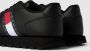 Tommy Hilfiger Leather Runner TJM Essentials Heren Sneakers Zwart - Thumbnail 15