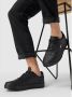 TOMMY JEANS Sneakers BASKET BLACK LEATHER met lichte perforatie - Thumbnail 15