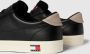 Tommy Hilfiger Zwarte Herensneakers met Contrasterende Details Zwart Heren - Thumbnail 7