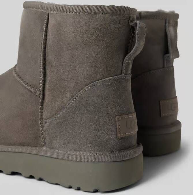 Ugg Boots van leer met labelpatch model 'CLASSIC MINI'