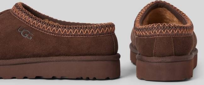 Ugg Leren slippers met siernaad model 'TASMAN'