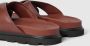 Ugg Slippers met brede riempjes model 'CAPITOLA CROSS SLIDE' - Thumbnail 6