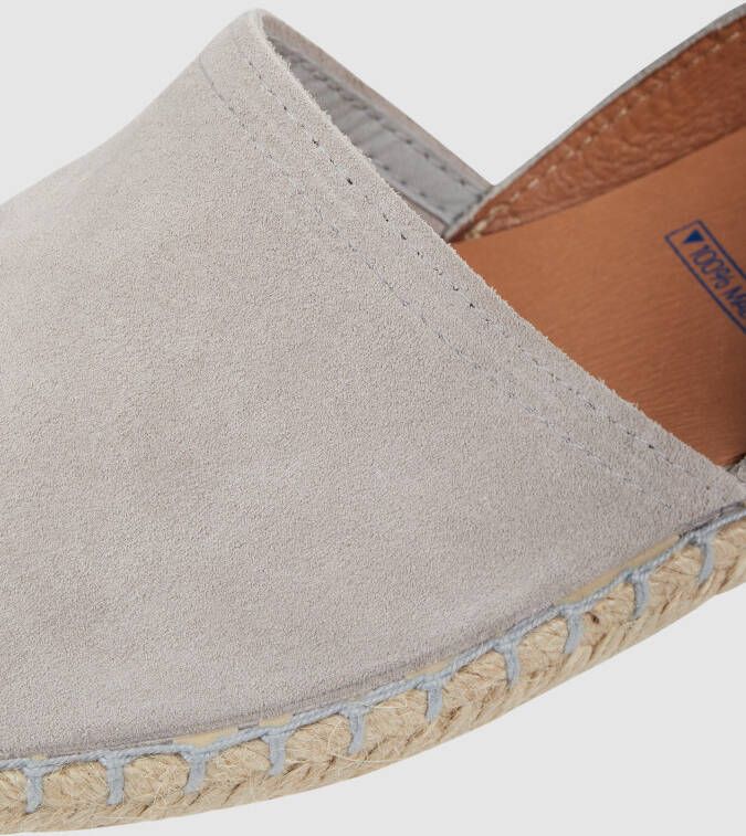 Verbenas Espadrilles van suède model 'Carmen'