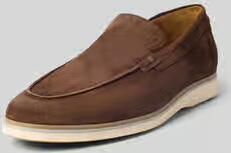 Floris van Bommel Loafers van echt leer model 'De Oister'