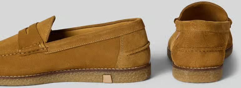 Floris van Bommel Loafers van leer model 'De Krepper' - Foto 2