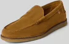 Floris van Bommel Loafers van leer model 'De Krepper'