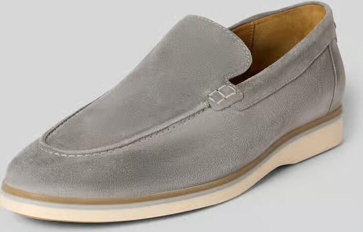 Floris van Bommel Loafers van leer model 'De Oister'