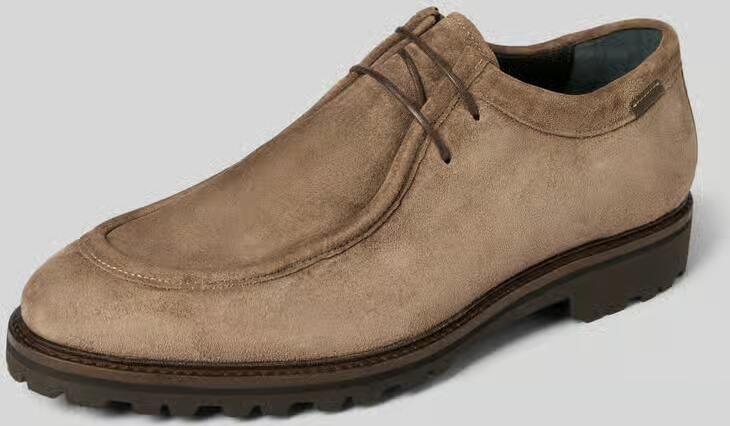 Floris van Bommel Penny loafers van echt suède model 'Sturdi'