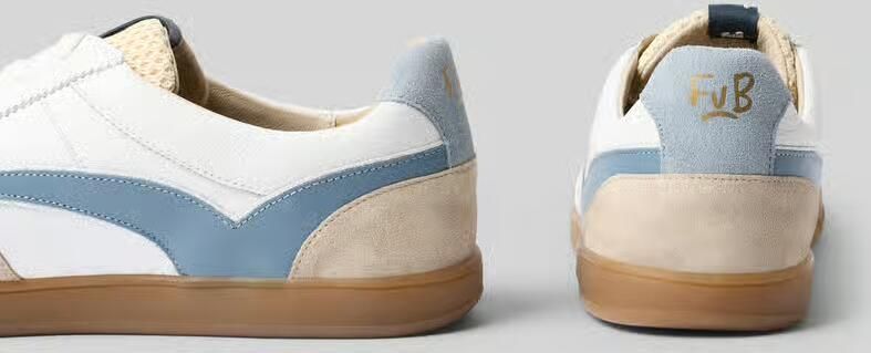 Floris van Bommel Sneaker van leer met vetersluiting model 'De Zaler' - Foto 2