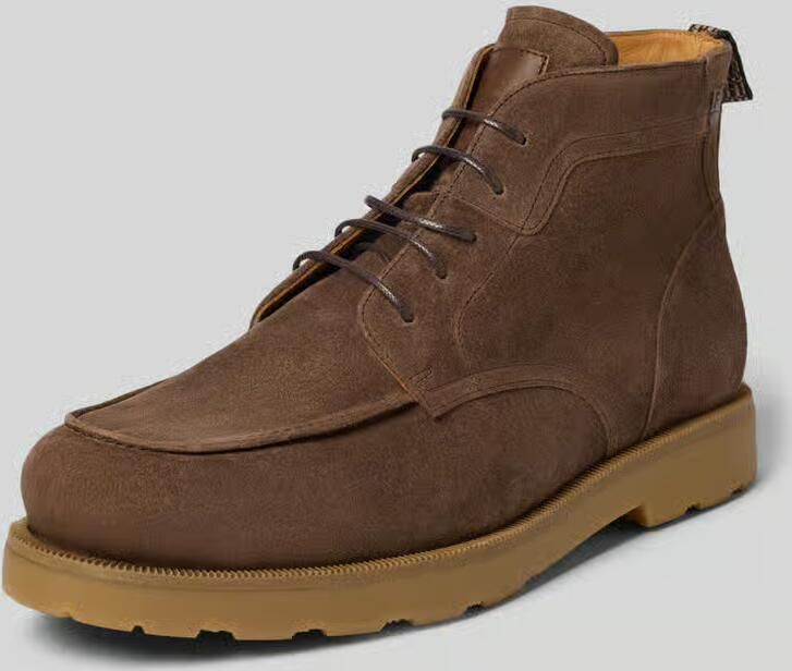 Floris van Bommel Veterschoenen van echt leer model 'De Bijler'