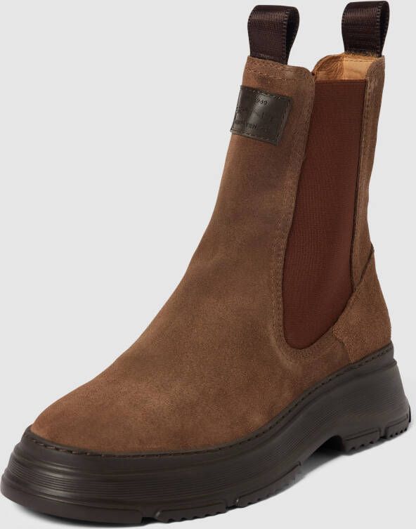 Gant Chelsea boots van suède model 'Janebi'