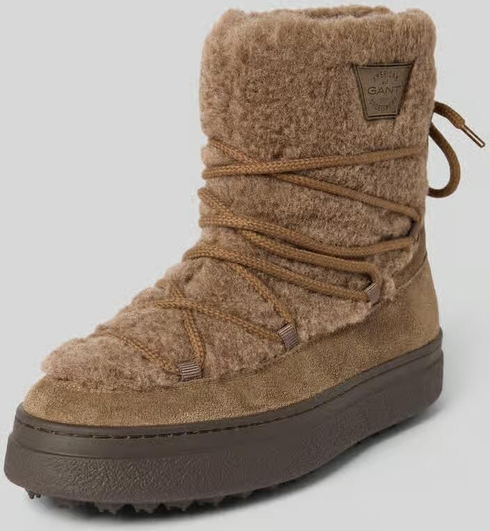 Gant Boots van leermix model 'Snowhill'