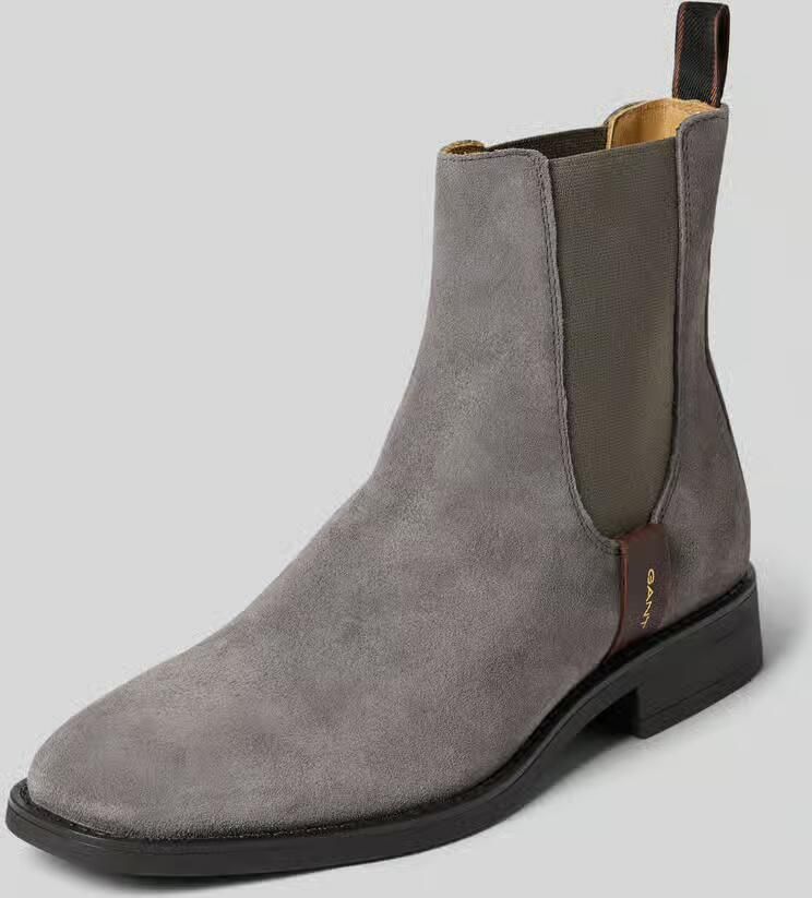 Gant Laarsjes van echt rundleersuède model 'Fayy'