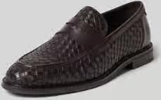 Gant Loafers van echt leer met structuurpatroon model 'Lozham'