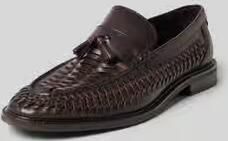 Gant Loafers van leer met kwastjes model 'Lozham'