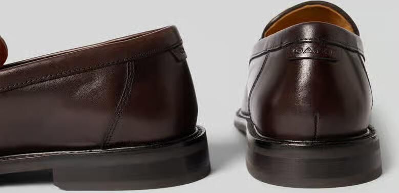 Gant Loafers van leer met label in reliëf model 'Lozham' - Foto 2