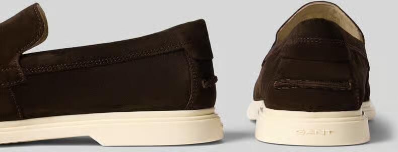 Gant Loafers van leer model 'Boery' - Foto 2