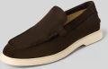 Gant Loafers van leer model 'Boery' - Donkerbruin