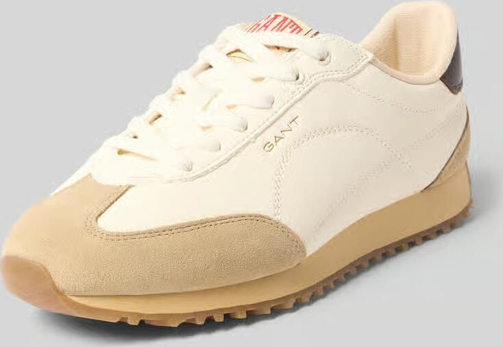 Gant regular fit sneaker van puur leer model 'Beja'