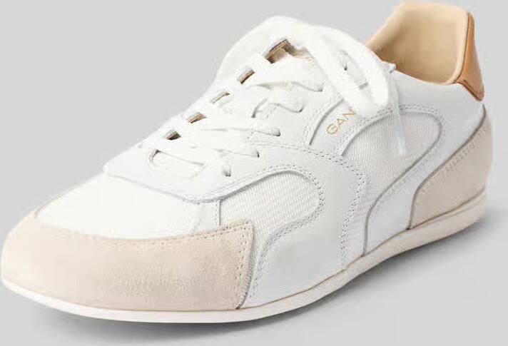 Gant Sneaker van leer met labeldetail model 'Sperly'