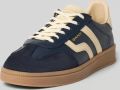 Gant Sneakers van echt leer model 'Cuzima' - Donkerblauw