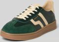 Gant Sneakers van echt leer model 'Cuzima' - Donkergroen