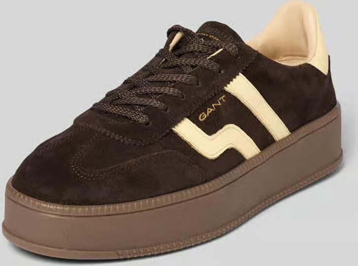 Gant Footwear 33533352 Cuzmani Dames sneakers G388-Espresso-Br.Lt.Yellow - Foto 4
