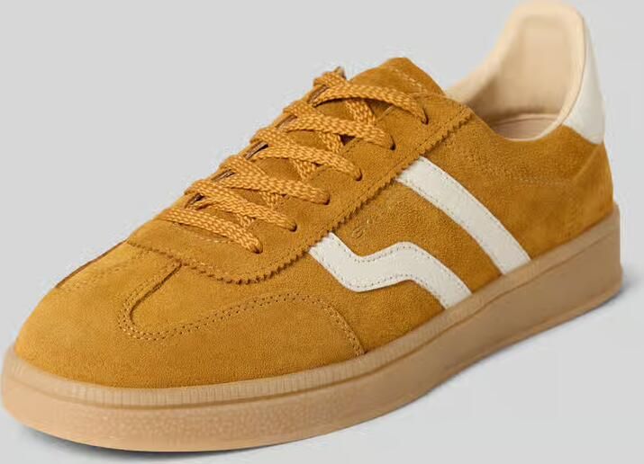 Gant Sneakers van leer met vetersluiting model 'Cuzima'