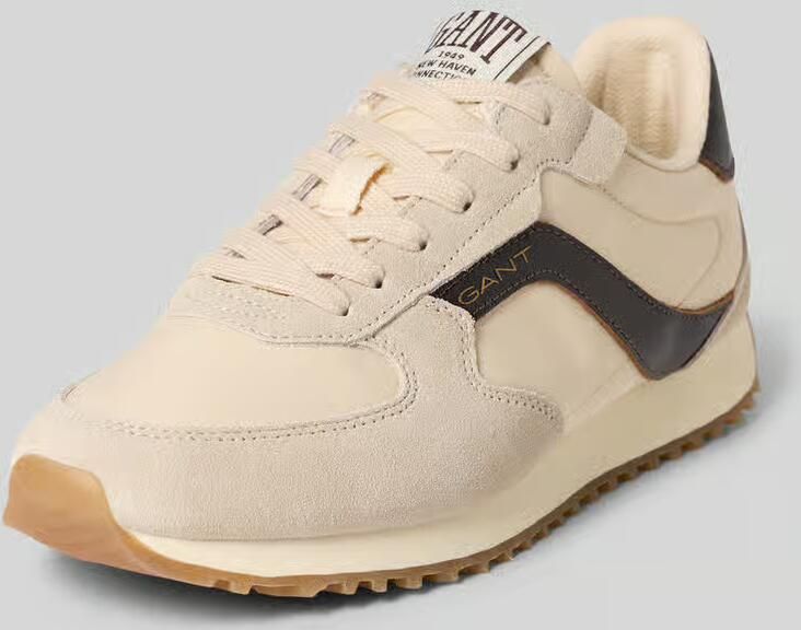 Gant Sneakers van leermix met logodetail model 'Beja' - Foto 2