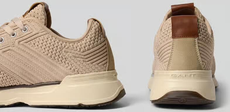 Gant Sneakers van mix van leer en textiel model 'Beeker' - Foto 3