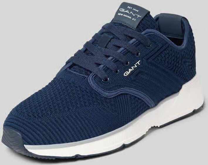 Gant Sneakers van mix van leer en textiel model 'Beeker'