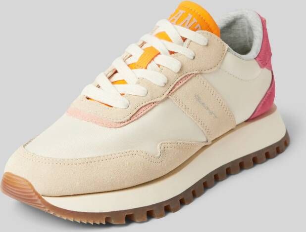 Gant damessneaker Caffay suède 28533472 beige oranje - Foto 2