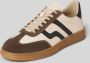 Gant herensneaker Cuzmo suede 29631642 wit bruin zwart - Thumbnail 4
