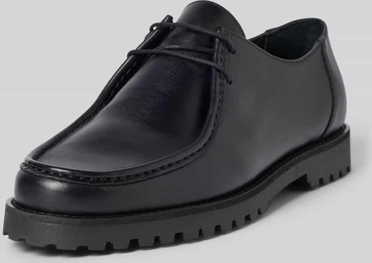 Garment Project Veterschoenen van leer model 'OLLIE MOC TOE'