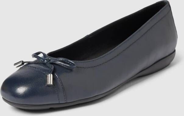 Geox Ballerina's in zwart model 'ANNYTAH'