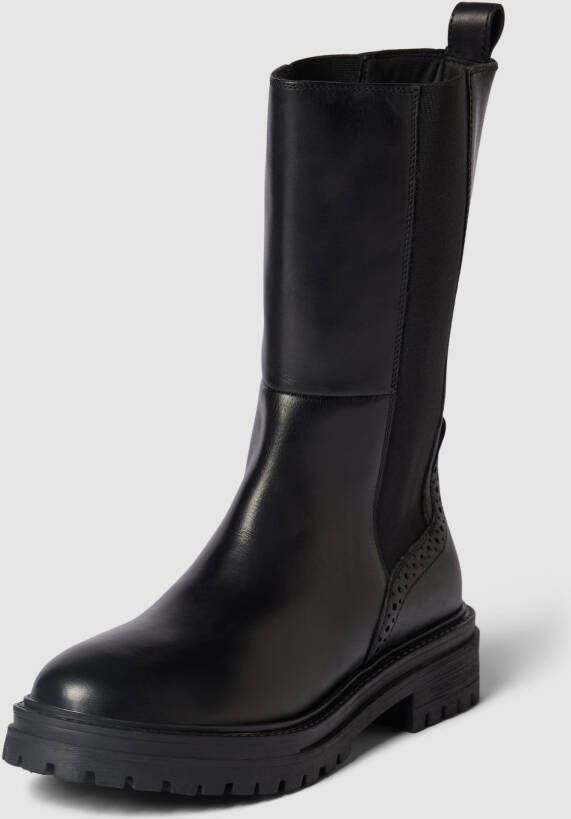 Geox Chelsea boots van leermix model 'IRIDEA'