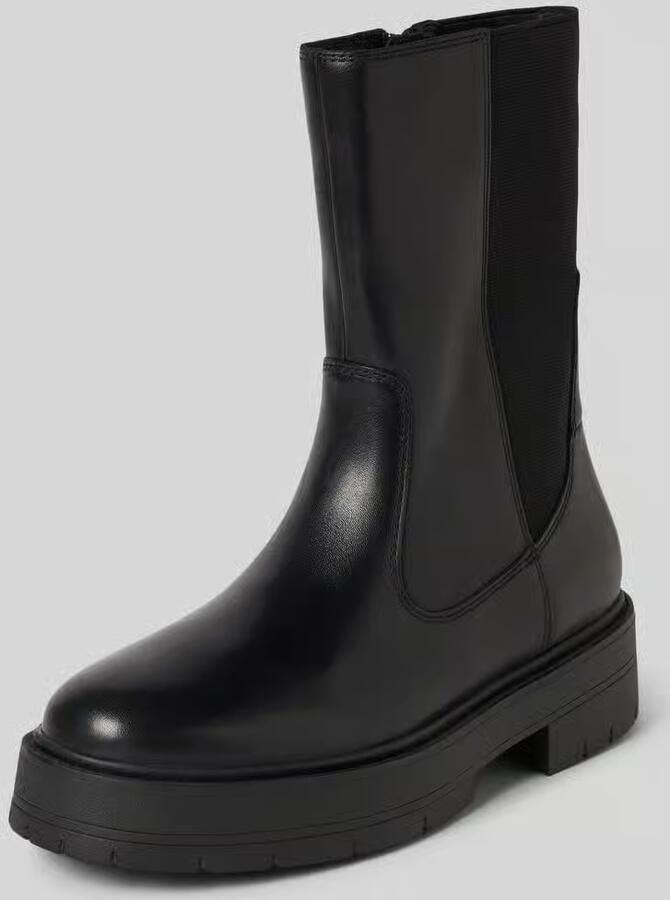 Geox Chelsea boots van leer met plateauzool model 'SPHERICA' - Foto 14