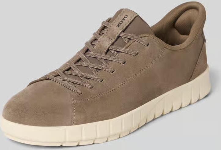 Geox Leren sneakers met labeldetail model 'FLEXTRIDE PLUS'