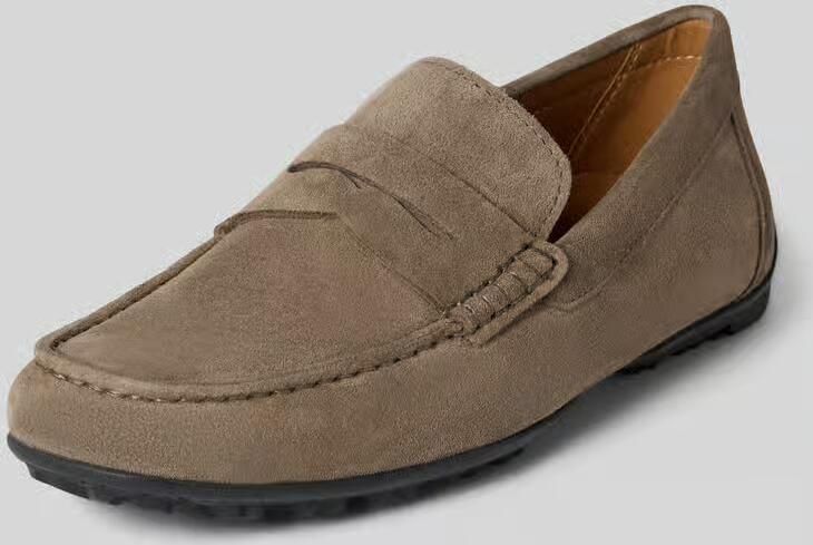 Geox Stijlvolle heren loafers voor dagelijks gebruik Gray - Foto 4