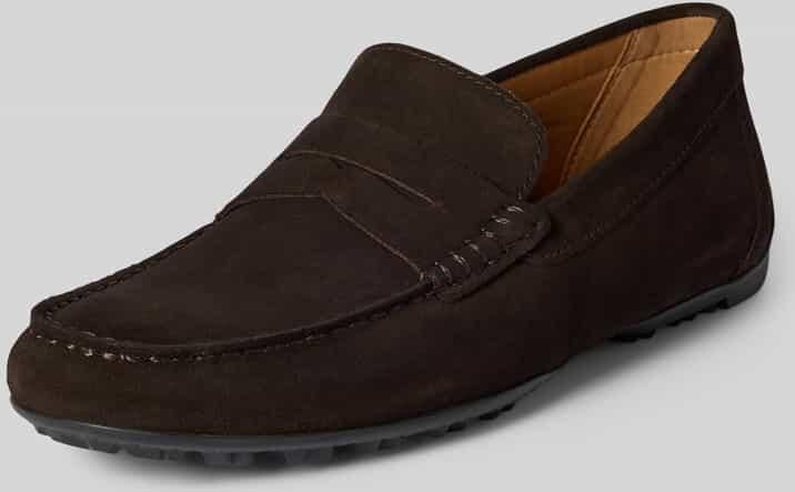 Geox Moccasins met profielzool model 'KOSMOPOLIS'