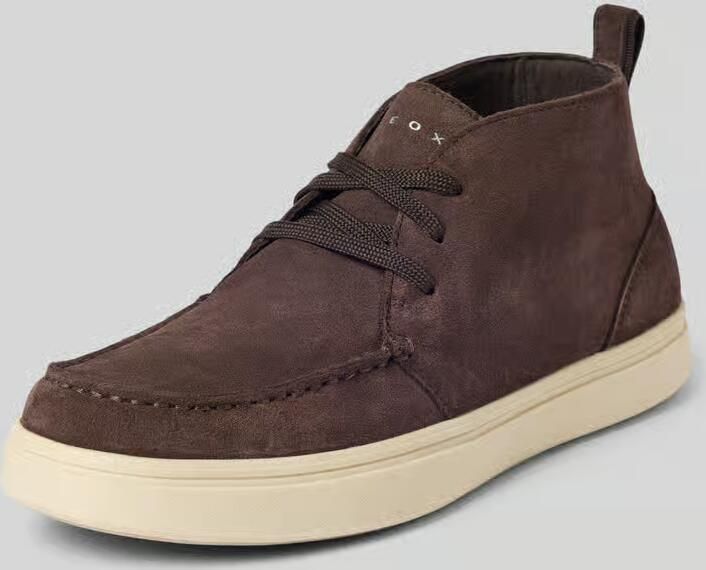 Geox Sneakers van echt leer met logodetail model 'BALTMOORE'