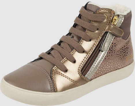 Geox High top sneakers met contrastgarnering model 'Gisli'