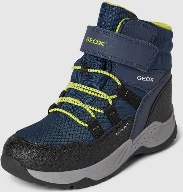 Geox Lage schoenen met klittenband model 'SENTIERO'